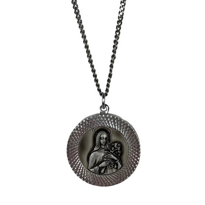 80s Chain w Religious Pendant