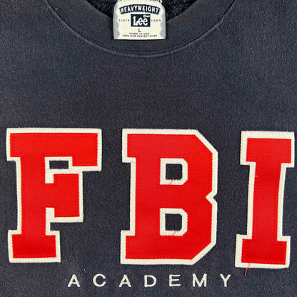 90s FBI Academy Sweatshirt- L