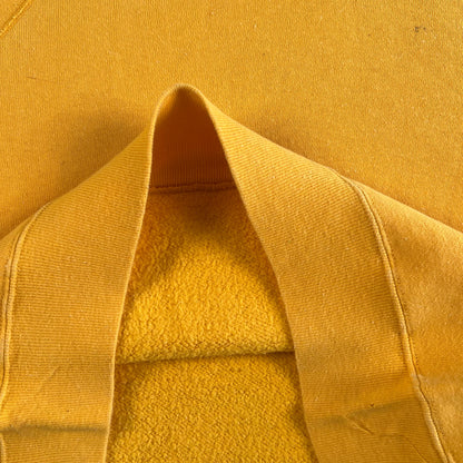 70s Golden Yellow Blank Boxy Sweatshirt- S