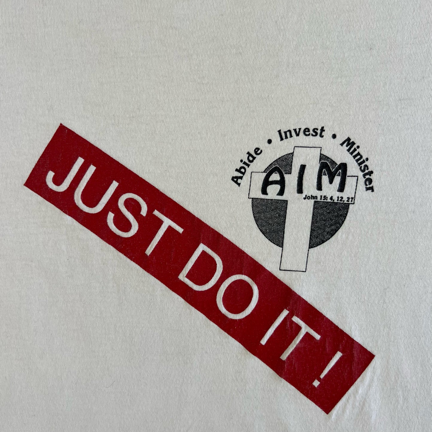 90s 'Just Do It!' Jesus Tee- S