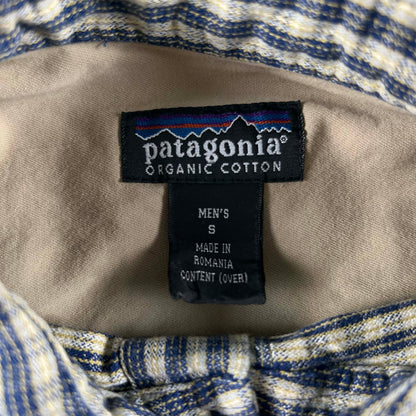 00s Patagonia Chopped Plaid Button Up Shirt- S