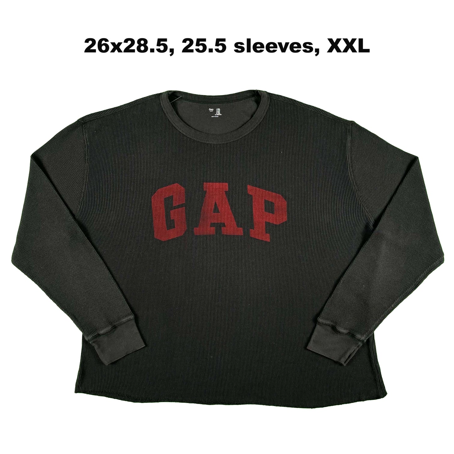 Vintage Gap Waffle Knit Thermals- SELECT SHIRT