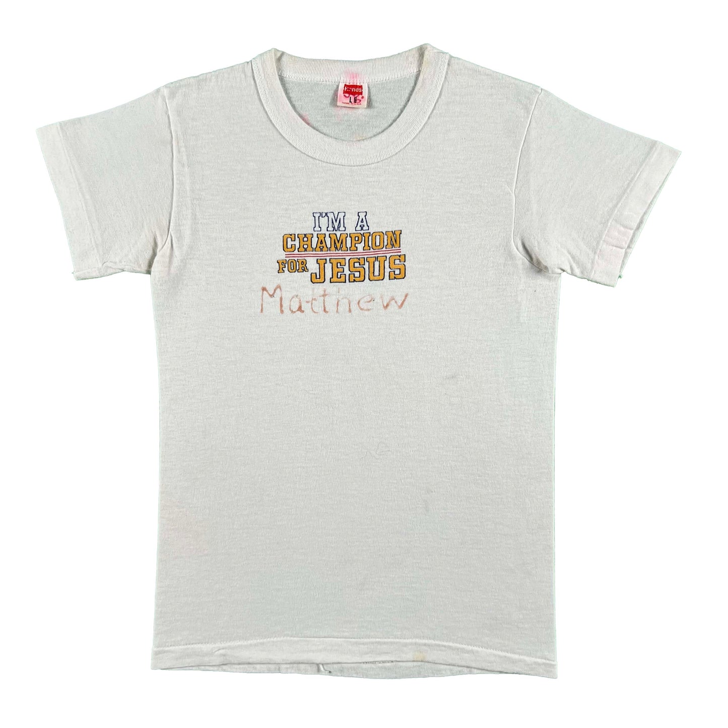 70s Champion for Jesus Baby Tee