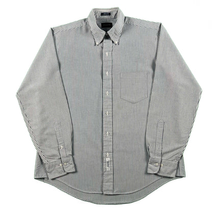 80s Gant 'Oxford Club' Striped Button Up Shirt- L