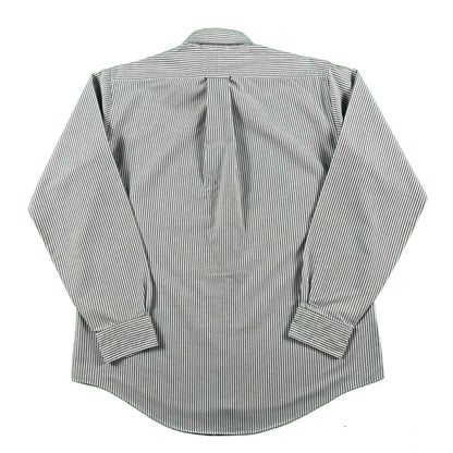 80s Gant 'Oxford Club' Striped Button Up Shirt- L