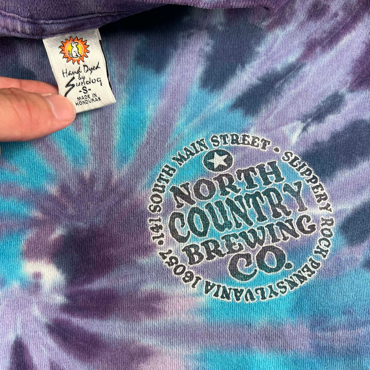 00s Stinky Hippie Pale Ale Tie Dye Tee- S