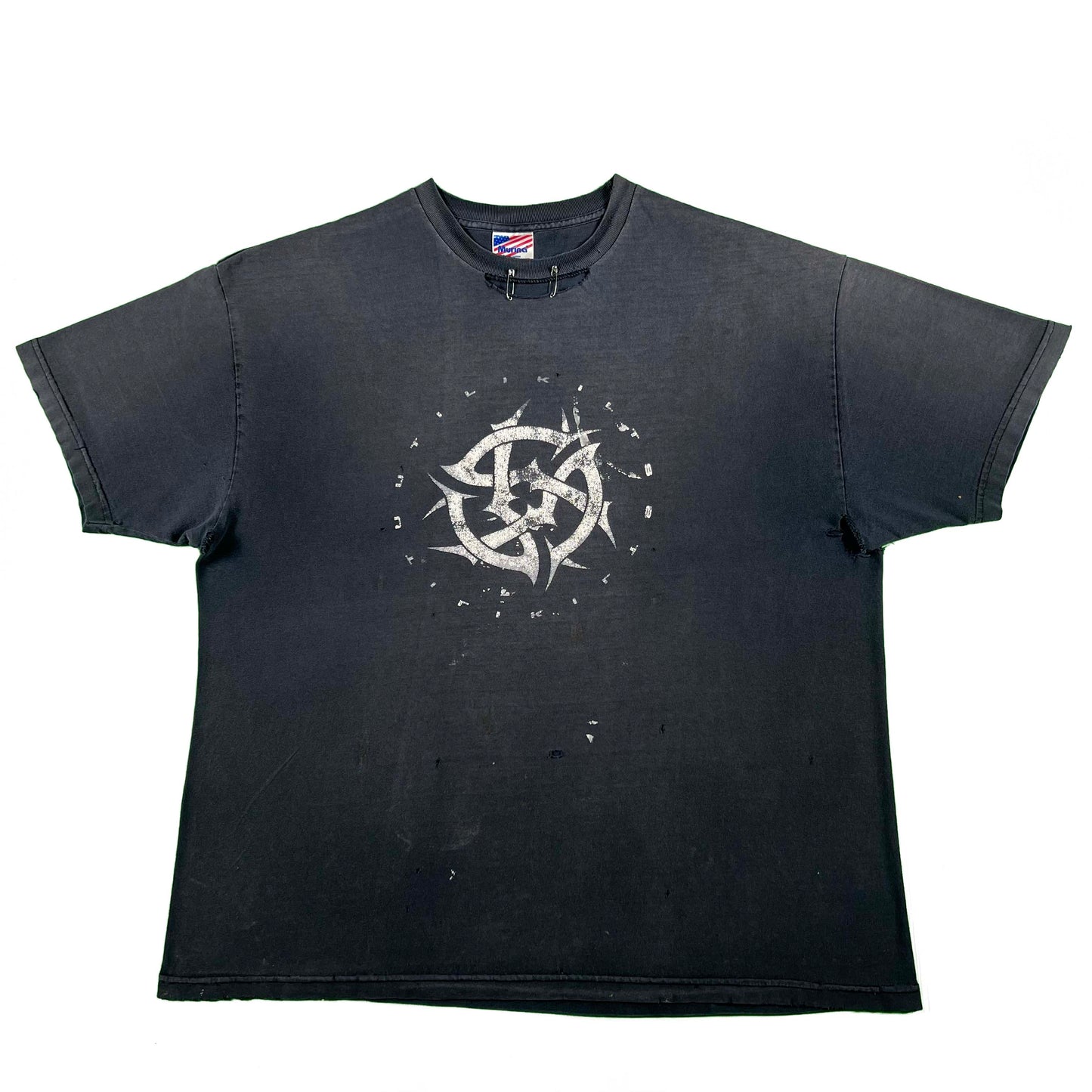 00s Thrashed & Sun Faded Utilikilts Tee- XXL