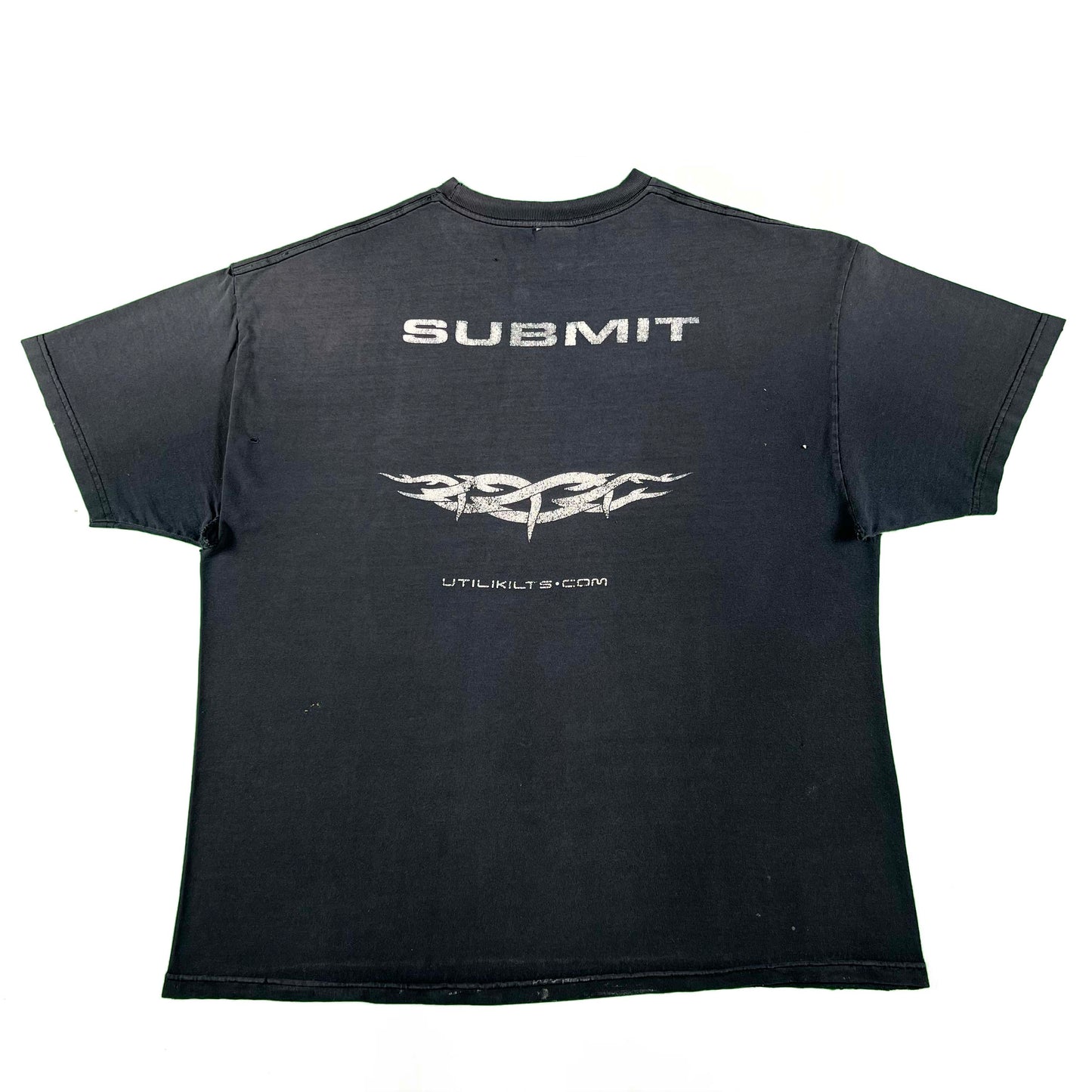 00s Thrashed & Sun Faded Utilikilts Tee- XXL