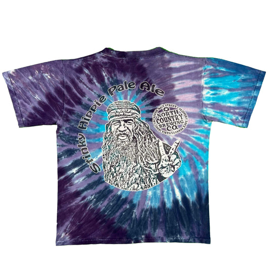 00s Stinky Hippie Pale Ale Tie Dye Tee- S