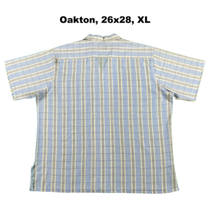 70s/80s Cropped Plaid Button Up Shirts- SELECT SHIRT
