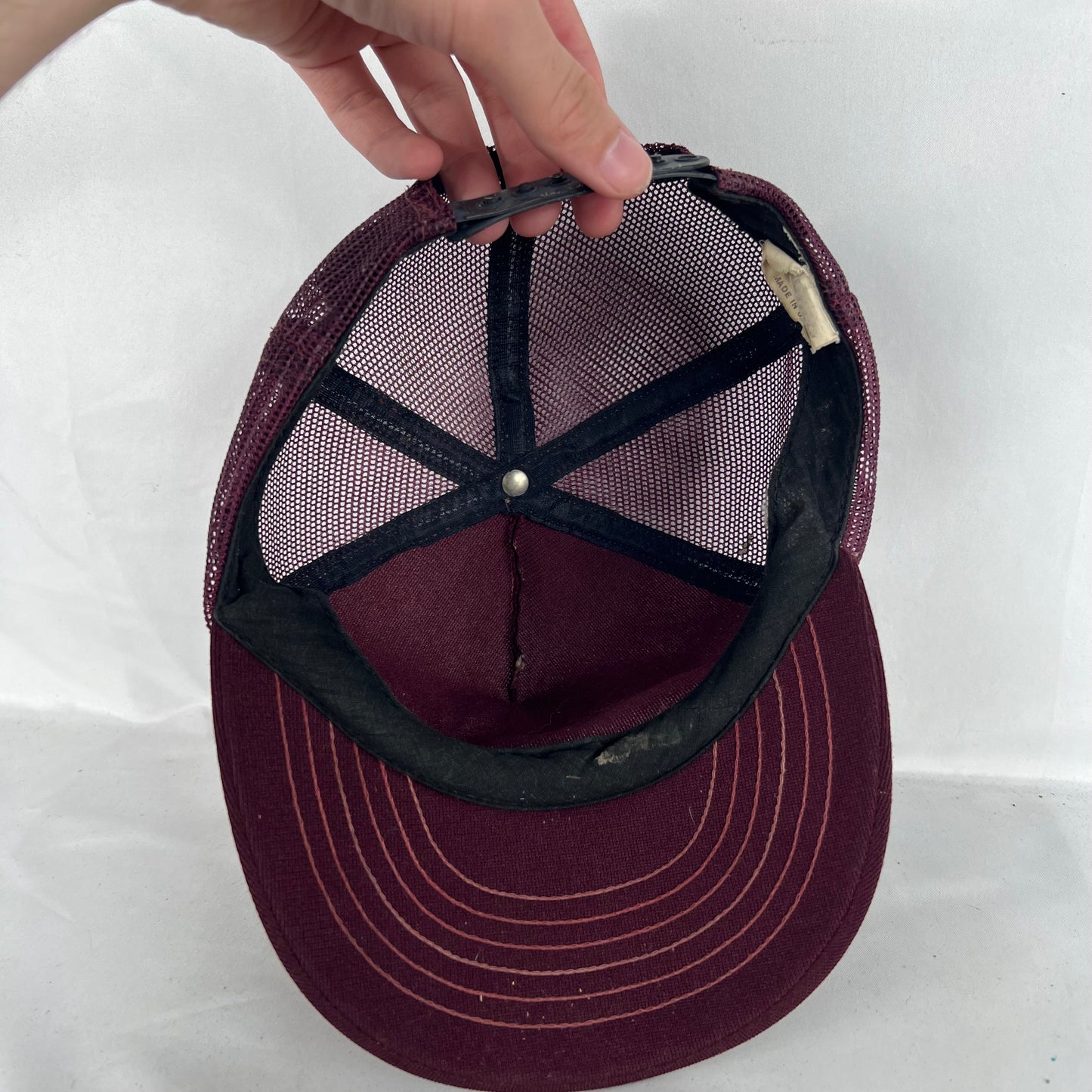 70s 'A PLACE FOR RIBS' Trucker Hat
