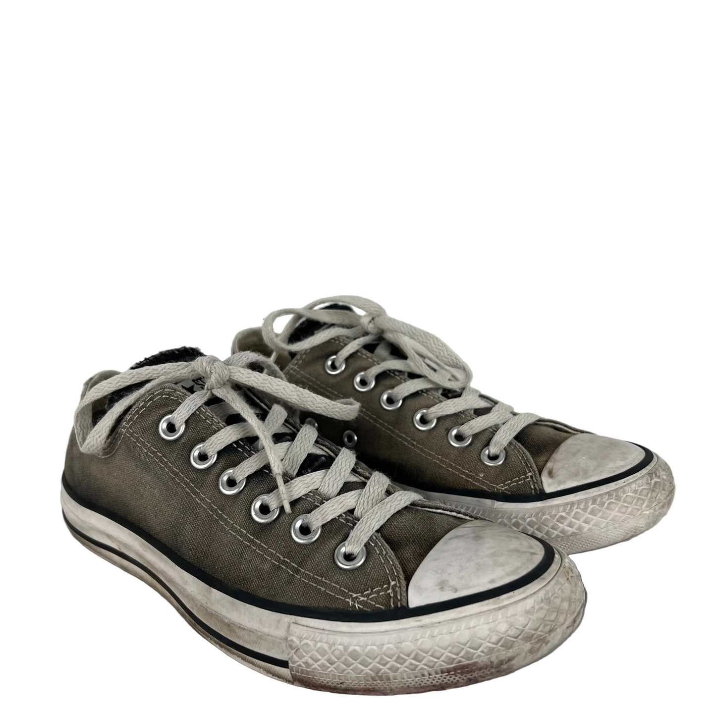 Sun Faded Black Converse- M's 6, W's 7.5