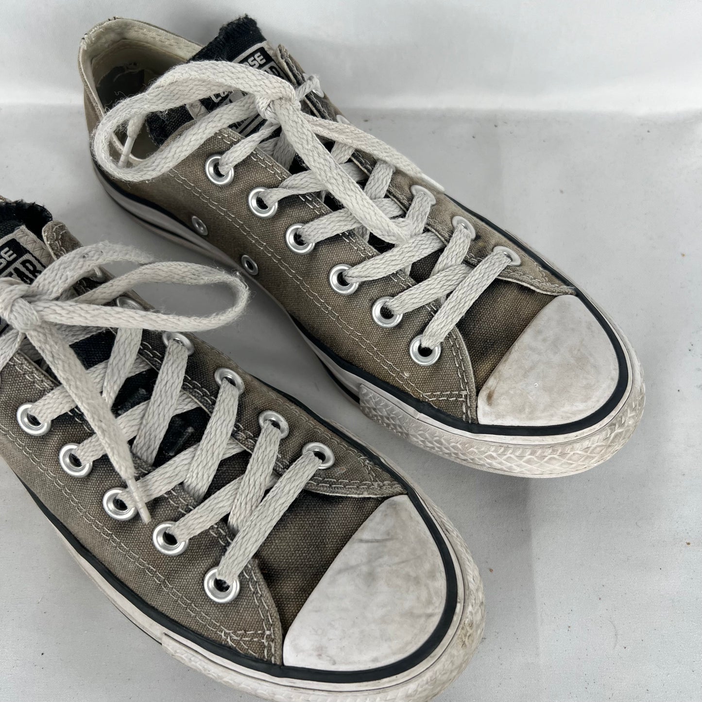 Sun Faded Black Converse- M's 6, W's 7.5
