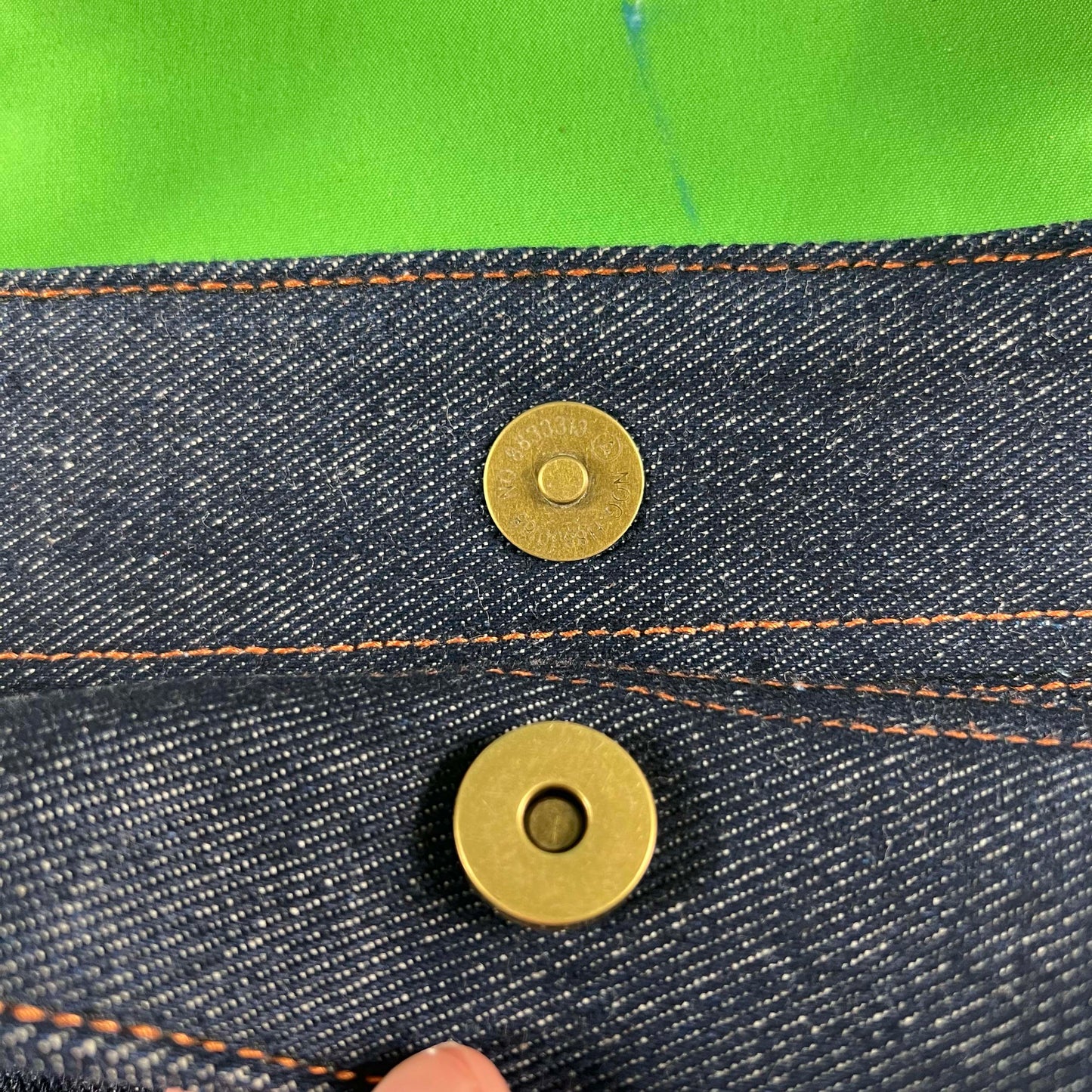 Abercrombie & Fitch Denim Tote Bag