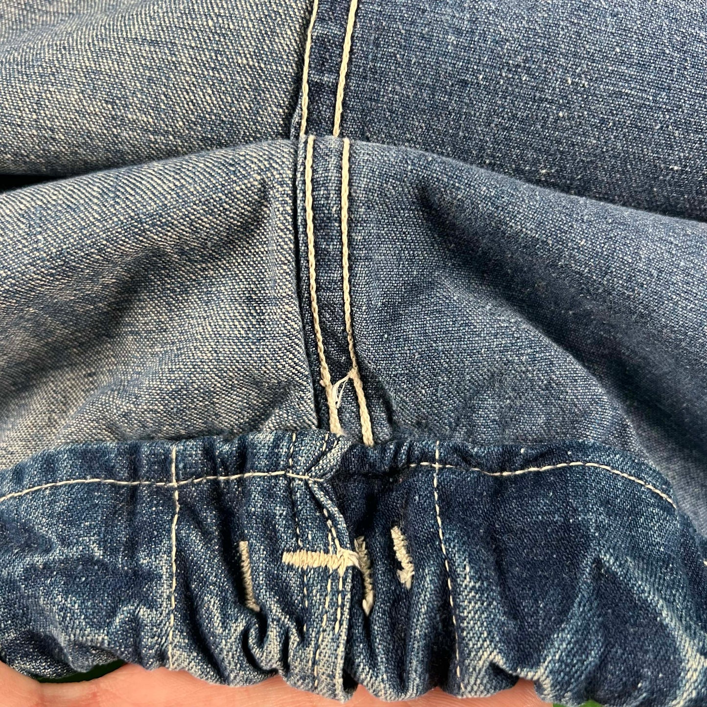 50s/60s Giant Denim Bag