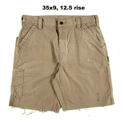 Carhartt Canvas Carpenter Shorts- SELECT PAIR