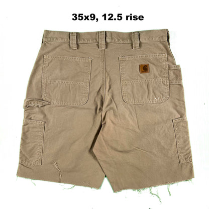 Carhartt Canvas Carpenter Shorts- SELECT PAIR