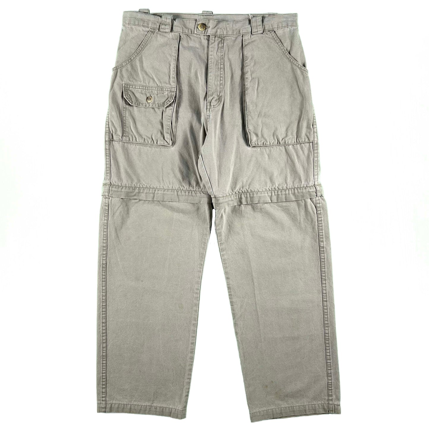 90s R.E.I. 2-in-1 Cargo Hiking Pants- 35x30(and 7)