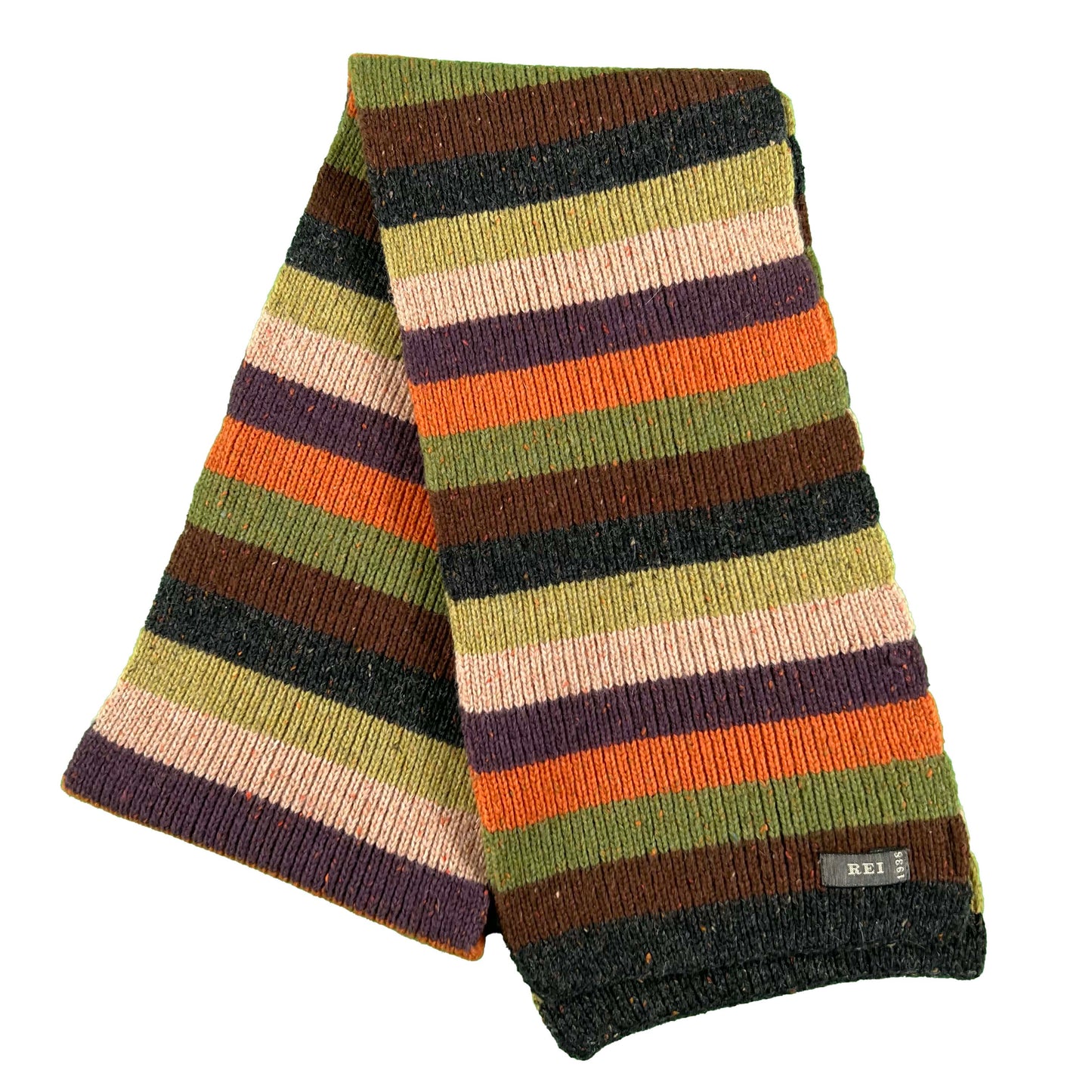 00s REI Striped Scarf