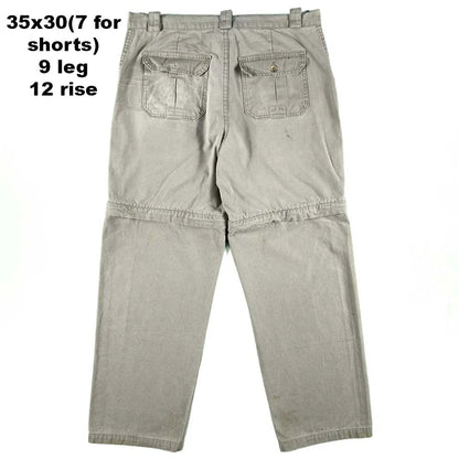 Vintage R.E.I 2 in 1 Hiking Cargo Pants- SELECT PAIR