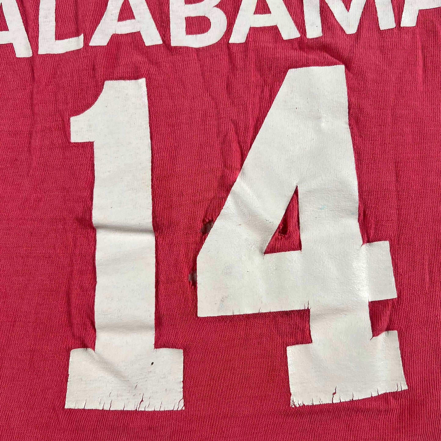 70s Perfectly Worn Alabama Champion Tee & Thermal- S