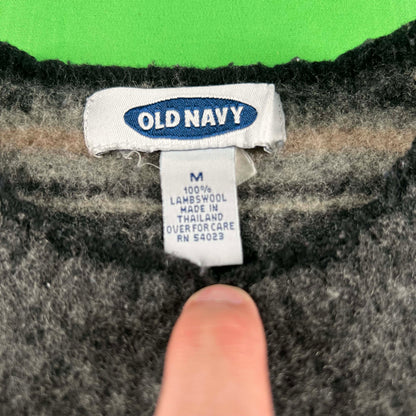 2000 Old Navy Striped Lambswool Sweater- XS