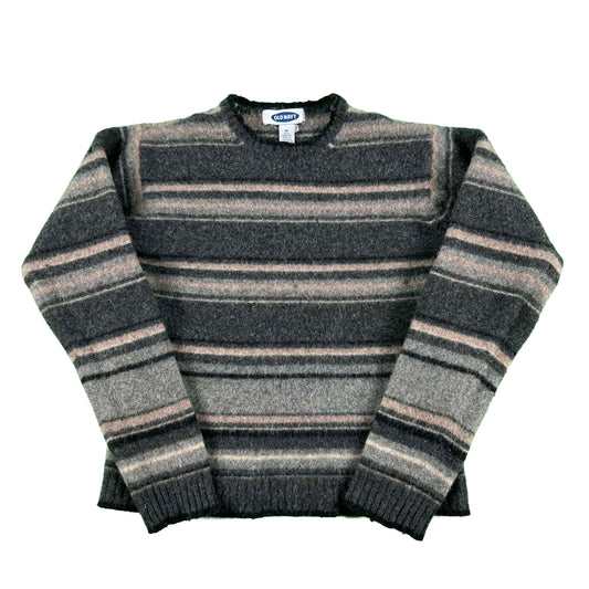 2000 Old Navy Striped Lambswool Sweater- XS