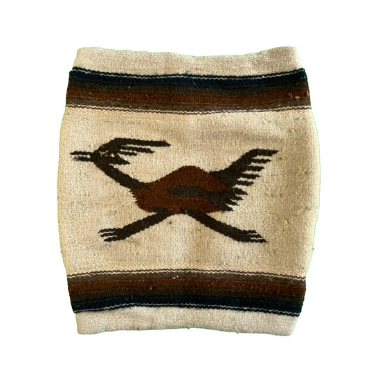 Vintage Roadrunner Aztec Pillow Cover