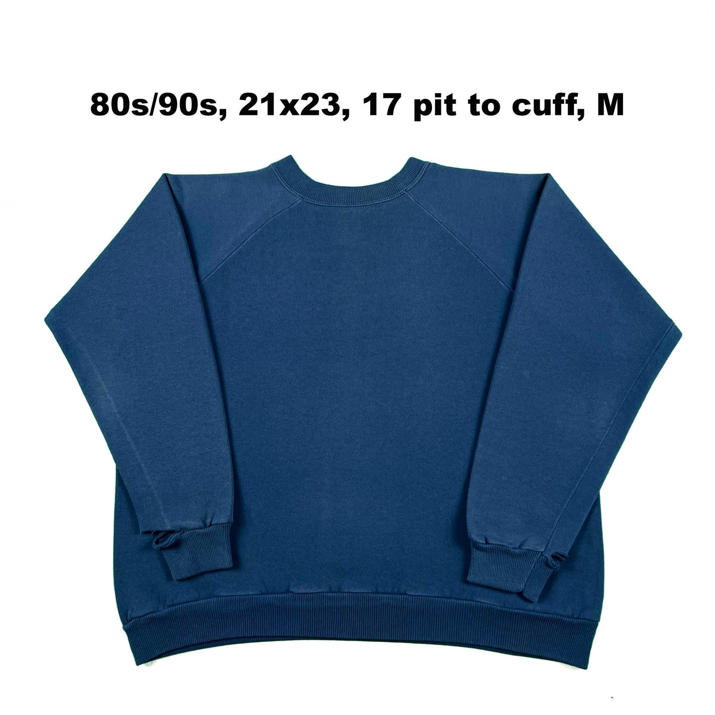 Vintage Blank Blue Sweatshirts- SELECT SWEAT