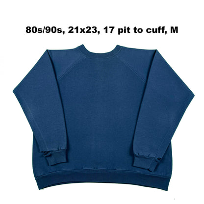 Vintage Blank Blue Sweatshirts- SELECT SWEAT
