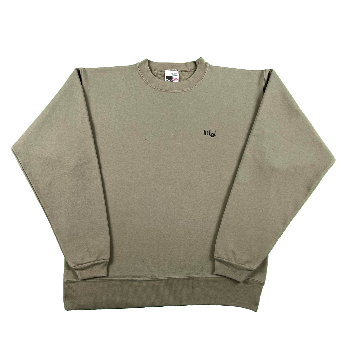 90s Intel Basicss Sweatshirt- L