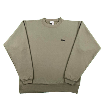 90s Intel Basicss Sweatshirt- L