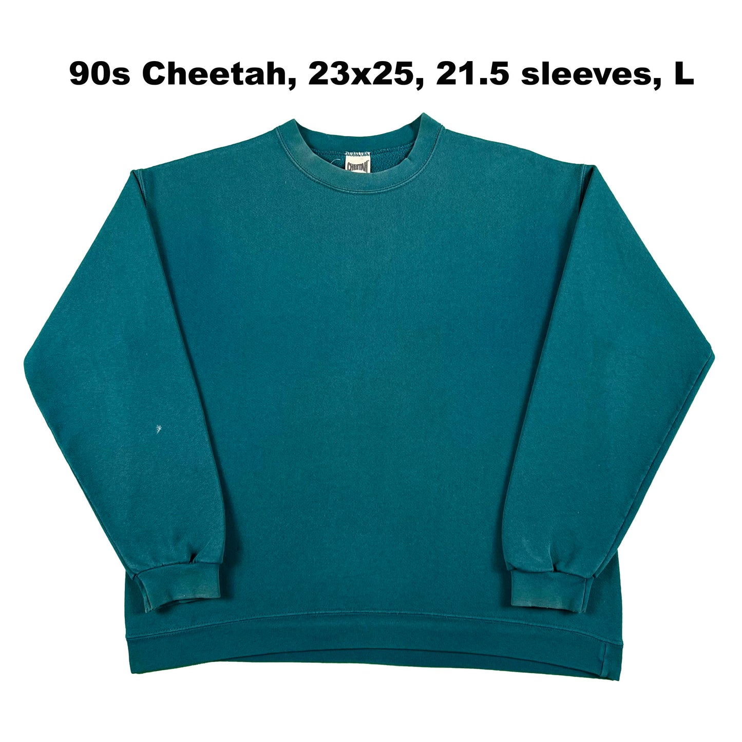 Vintage Blank Green Sweatshirts- SELECT SWEAT
