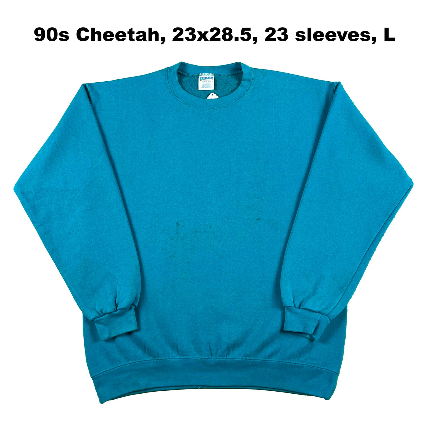 Vintage Blank Green Sweatshirts- SELECT SWEAT