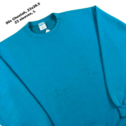 Vintage Blank Green Sweatshirts- SELECT SWEAT