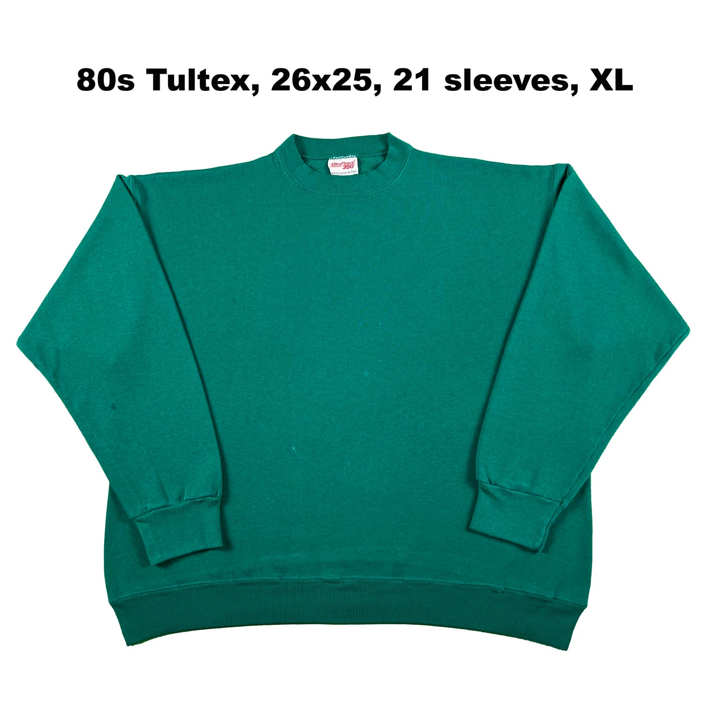 Vintage Blank Green Sweatshirts- SELECT SWEAT
