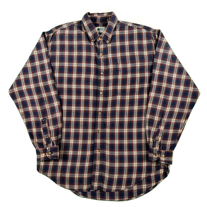 90s REI 100% Cotton Flannel Shirt- M