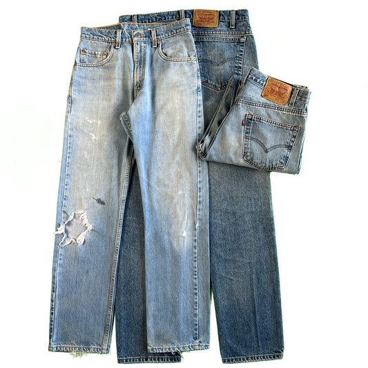 80s/90s Levi's 505s Straight Fit Denim- SELECT PAIR