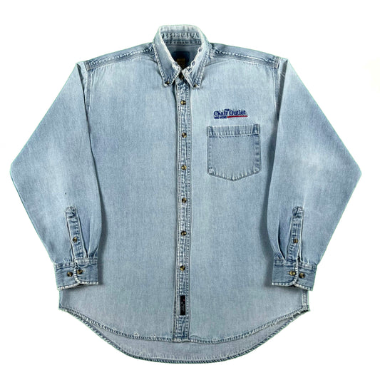 90s The Chair Outlet Denim Shirt- L