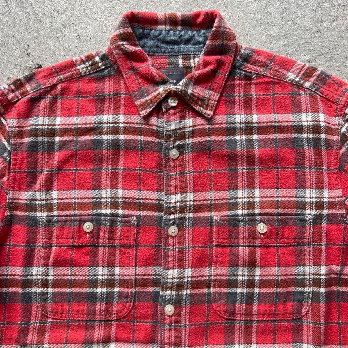 Vintage Gap 100% Cotton Flannel Shirts- SELECT SHIRT