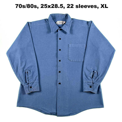 Vintage 100% Cotton Chamois Shirts- SELECT SHIRT