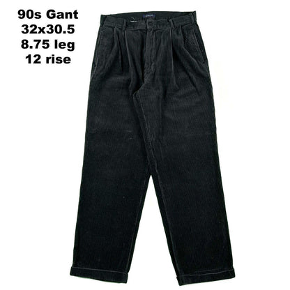 90s Gant Pleated Corduroy Pants- SELECT PAIR