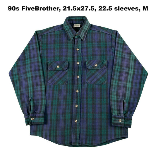 Vintage 100% Cotton Flannel Shirts- SELECT FLANNEL