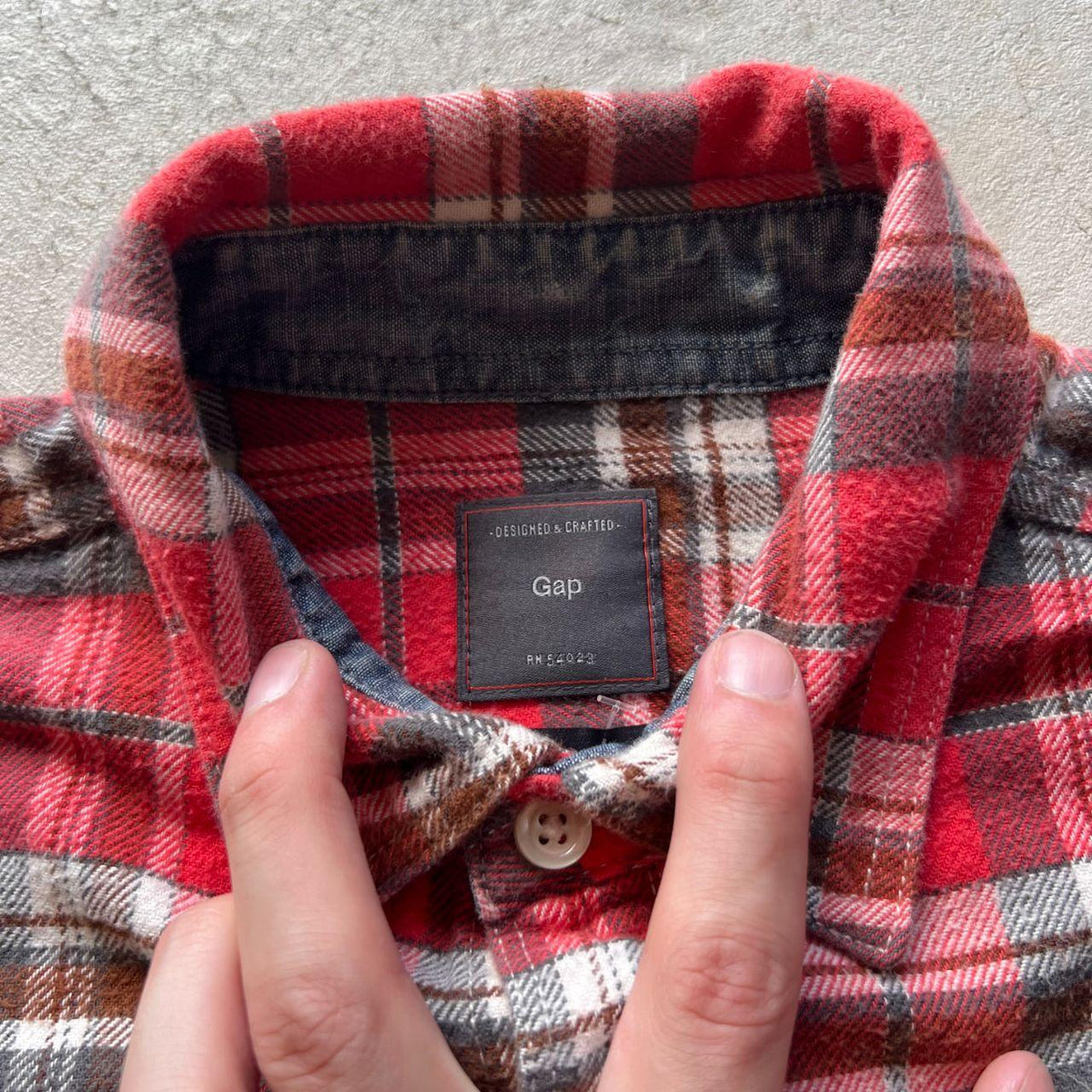 Vintage Gap 100% Cotton Flannel Shirts- SELECT SHIRT