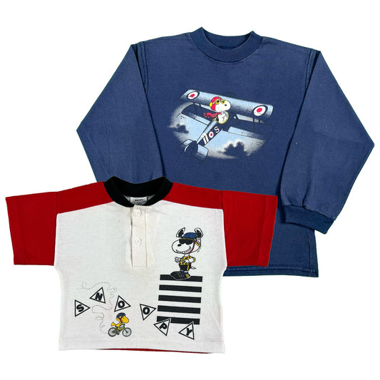 80s/90s Snoopy Graphic Baby Tees- SELECT TEE