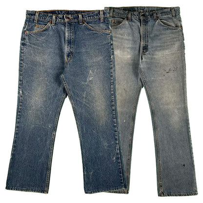 80s/90s Levi's 517s Boot Cut Denim- SELECT PAIR