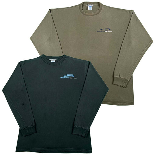 00s Ski Mountain Long Sleeve Tees- SELECT TEE