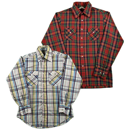 70s/80s Levi's Plaid Button Up Shirts- SELECT SHIRT