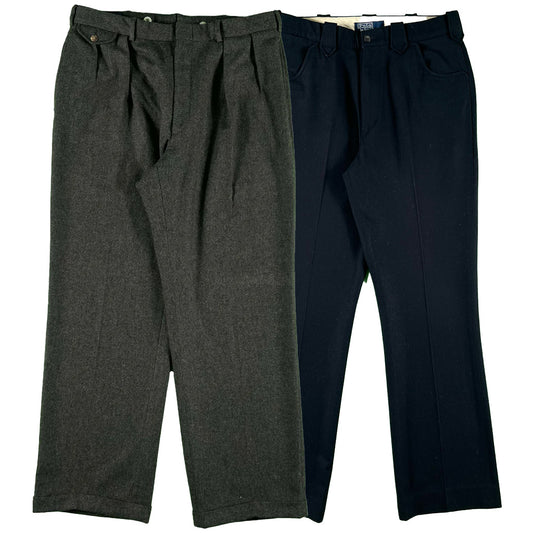 Vintage Polo by Ralph Lauren Wool Trousers- SELECT PAIR