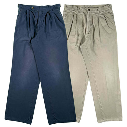 80s Gant 'Salty Dog' Cotton Chino Pants- SELECT PAIR